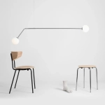 LAMPA WISZĄCA PURE CHROME 1064H4 ALDEX - zdjęcie dodatkowe 1