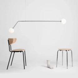 LAMPA WISZĄCA PURE CHROME 1064H4 ALDEX - zdjęcie dodatkowe 1