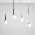 LAMPA WISZĄCA BOSSO 4 BLACK 1087L1 ALDEX - zdjęcie dodatkowe 3