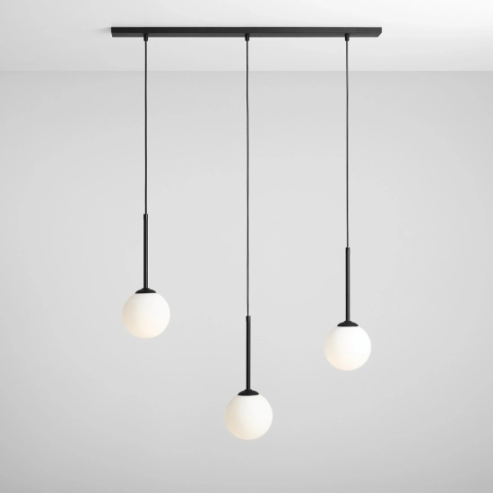 LAMPA WISZĄCA BOSSO 3 BLACK 1087E_1 ALDEX - zdjęcie dodatkowe 5
