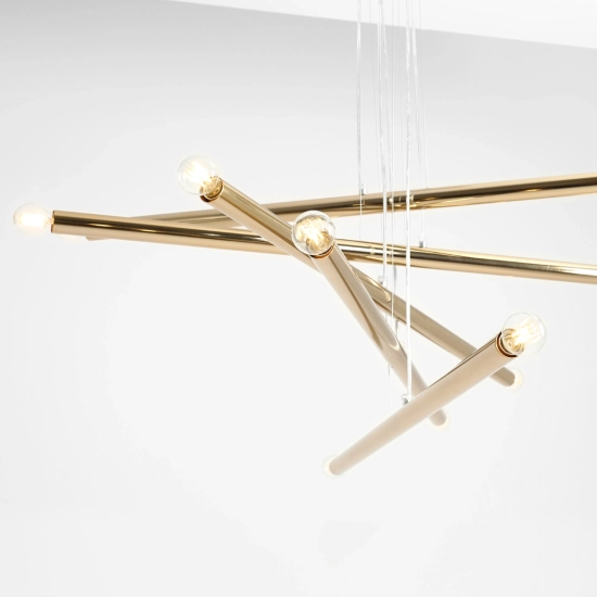 LAMPA WISZĄCA TUBO 10 GOLD 1072M30 ALDEX - zdjęcie dodatkowe 4