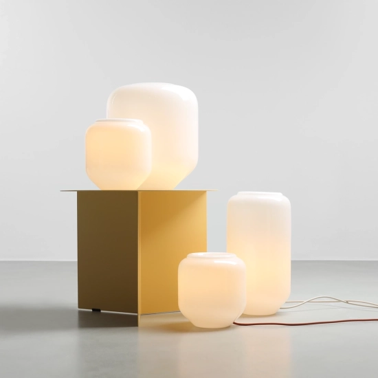 Lampa Stojąca FLASK Szafirowy M (żarówki W Zestawie) 8500B31_M Aldex - zdjęcie dodatkowe 2