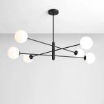 Lampa wisząca HOMME 6 BLACK 1090PL_K1 ALDEX - zdjęcie dodatkowe 1