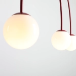 Lampa Wisząca Una 4 Bordowy S 1116L15_S Aldex - zdjęcie dodatkowe 2