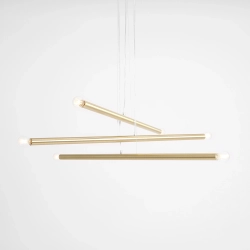 LAMPA WISZĄCA TUBO 6 BRASS 1072K40 ALDEX - zdjęcie dodatkowe 1