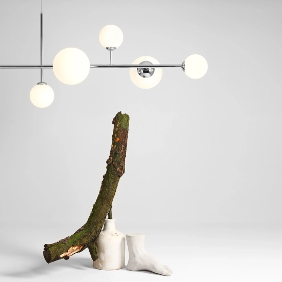 Lampa wisząca DIONE 6 chrome 1092K4 ALDEX - zdjęcie dodatkowe 1