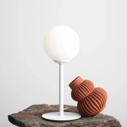 LAMPKA BIURKOWA PINNE WHITE 1080B ALDEX - zdjęcie dodatkowe 1