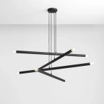 LAMPA WISZĄCA TUBO 8 BLACK 1072P1 ALDEX - zdjęcie dodatkowe 1