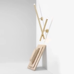 KINKIET TUBO 2 BRASS L 1072D40_L ALDEX - zdjęcie dodatkowe 1