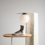 LAMPA WISZĄCA LOOP BEIGE M 1125G17_M Aldex - zdjęcie dodatkowe 3
