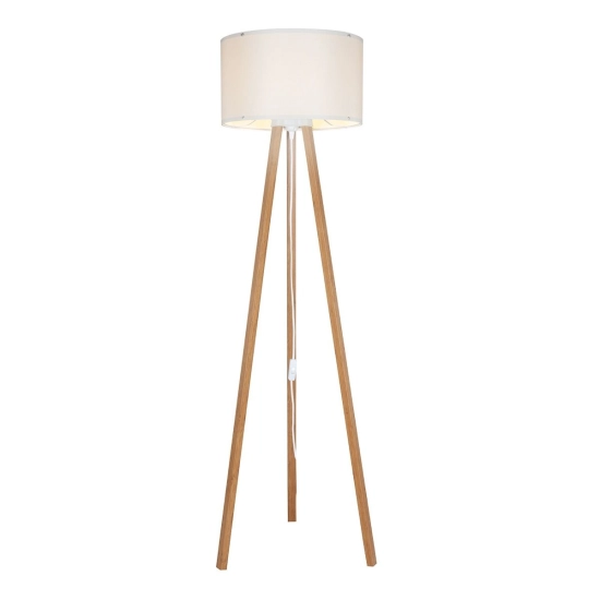 Lampa podłogowa Piko Naturalna/Bamboo-Cream ASZ.1664 Zuma Line - zdjęcie produktu