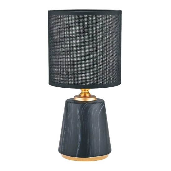 Lampa stołowa Czarny/Złoty HS8605-BL Zuma Line - zdjęcie produktu