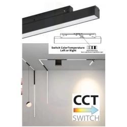 Oświetlenie szynowe Oprawa 30Cm 12W Cct Czarna 11008 Zuma Line - zdjęcie dodatkowe 1