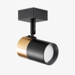 Kinkiet Fori Czarny-Złoty/Black-Gold OB-2204BD-1-BK Zuma Line - zdjęcie produktu