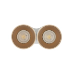 Plafon EYE TONE II WHITE/GOLD 7665 Nowodvorski - zdjęcie 3