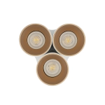 Plafon EYE TONE III WHITE/GOLD 7666 Nowodvorski - zdjęcie 3
