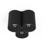 Plafon EYE TONE III BLACK 8091 Nowodvorski