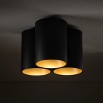 Plafon EYE TONE III BLACK/GOLD 8092 Nowodvorski - zdjęcie 2