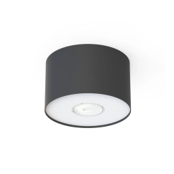 Plafon Point graphite silver/graphite white S 6006