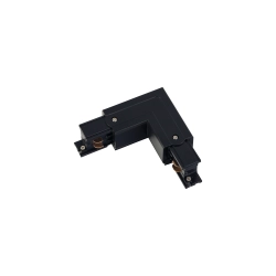 Łącznik kątowy czarny prawy Commercial Lighting CTLS POWER L CONNECTOR RIGHT BLACK 8228 Nowodvorski