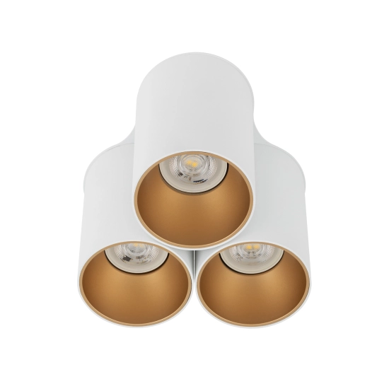 Plafon EYE TONE III WHITE/GOLD 7666 Nowodvorski - zdjęcie 4