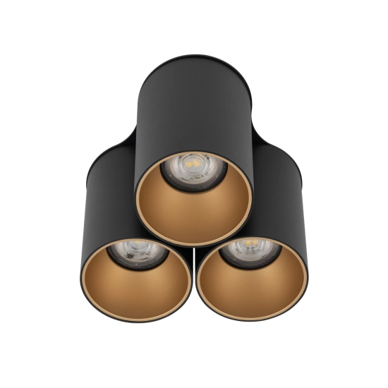 Plafon EYE TONE III BLACK/GOLD 8092 Nowodvorski - zdjęcie 4