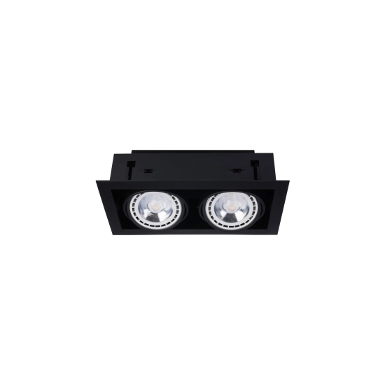 Oprawa stropowa 2pł DOWNLIGHT ES111 Black II 9570