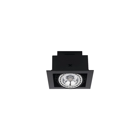Oprawa stropowa 1pł DOWNLIGHT ES111 Black II 9571