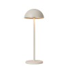 JOY - Zewnętrzna lampa stołowa ładowana przez USB - Ø 11,5 cm - LED Dim. - 1x1,5W 3000K - IP54 - White 15500/02/31 Lucid