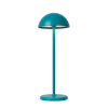 JOY - Zewnętrzna lampa stołowa ładowana przez USB - Ø 11,5 cm - LED Dim. - 1x1,5W 3000K - IP54 - Turquoise 15500/02/37 L