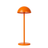 JOY - Zewnętrzna lampa stołowa ładowana przez USB - Ø 11,5 cm - LED Dim. - 1x1,5W 3000K - IP54 - Orange 15500/02/53 Luci