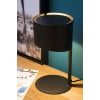 KNULLE - Lampa stołowa - Ø 15 cm - E14 - Black 45504/01/30 Lucide