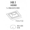 Hit I oprawa podtynkowa   H0080 MaxLight