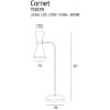 Cornet lampa biurkowa T0039 MaxLight