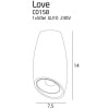 Love C0158 Lampa sufitowa / Plafon biały MaxLight