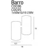 Plafon Barro C0035