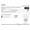 kinkiecik.pl Costa 4000K (white) LED 12W 1100lm 4000K METAL AZ4554 AZZARDO