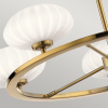 Żyrandol Pim – 5 źródeł światła – Złoty QN-PIM5-FXG Elstead Lighting