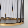 Lampa stołowa Reno – 1 źródło światła – Przydymione szkło/ Stary mosiądz QN-RENO-SMOKE-AB Elstead Lighting