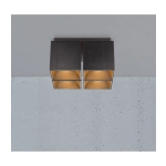 kinkiecik.pl Lampa sufitowa 4 klosze czarna ETHAN 2110430103 Nordlux
