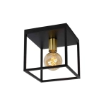 Plafon RUBEN 1xE27 czarny 00124/01/30 Lucide - zdjęcie produktu