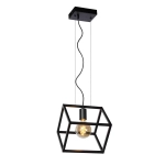 Lampa wisząca FABIAN 1xE27 czarny 00425/01/30 Lucide - zdjęcie produktu
