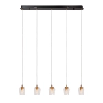 BERLIANE Lampa wisząca LED Dim. 5x4W 2700K Transparant 00430/20/60 Lucide - zdjęcie produktu