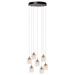 BERLIANE Lampa wisząca Ø 39 cm LED Dim. 7x4W 2700K Transparant 00430/28/60 Lucide - zdjęcie produktu