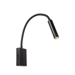 ALEC Kinkiet LED G9 1x3W 2700K USB czarny 03246/03/30 Lucide - zdjęcie produktu