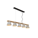 POSSIO Lampa wisząca E14 Taupe 03413/05/41 Lucide - zdjęcie dodatkowe 3