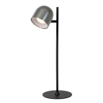 SKANSKA RECH Lampa stołowa Battery pack LED Dim. CCT 1x3W 3000K/6000K IP44 Grey iron 03649/03/15 Lucide - zdjęcie produk