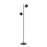 SKANSKA Lampa podłogowa LED Dim. 2x5W 2700K czarny 03703/10/30 Lucide - zdjęcie dodatkowe 1