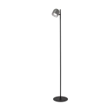 SKANSKA RECH Lampa podłogowa Battery pack Ø 23 cm LED Dim. CCT 1x3W 3000K/6000K IP44 Grey iron 03749/03/15 Lucide - zdję