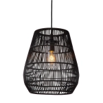NERIDA Lampa wisząca Ø 35 cm 1xE27 IP44 czarny 03844/01/30 Lucide - zdjęcie produktu